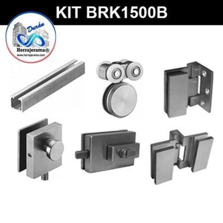 BRUKEN KIT CANCEL PLEGABLE DE 5 PANELES, PLEGADO. AC INOX MX65780