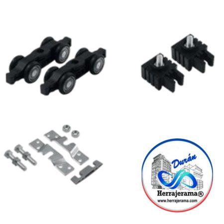 BRUKEN KIT DE CLOSET PARA MADERA O ALUMINIO, SENCILLO. NO INCLUYE RIEL MX67167