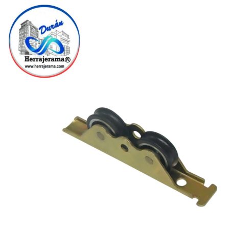 TECNOMX CARRETILLA FIJA DOBLE EMBALADA 1 1/2" MX65144
