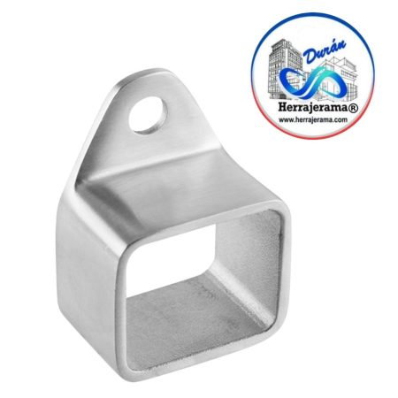 HERRALUM 1392007SA MINI RAILING CUADRADO SOPORTE A MURO ACE INOX 304