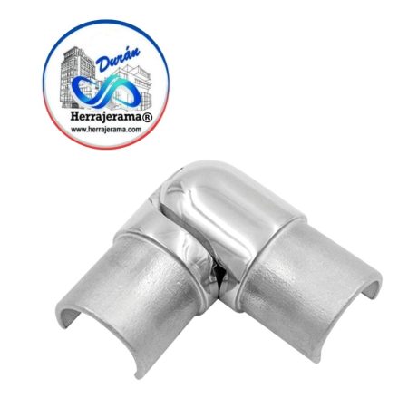 HERRALUM 1393003SA MINI RAILING CURVO CODO HORIZONTAL AJUSTABLE ACE I