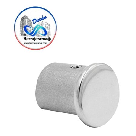 HERRALUM 1393005SA MINI RAILING CURVO TAPA FINAL ACE INOX 304 SATIN