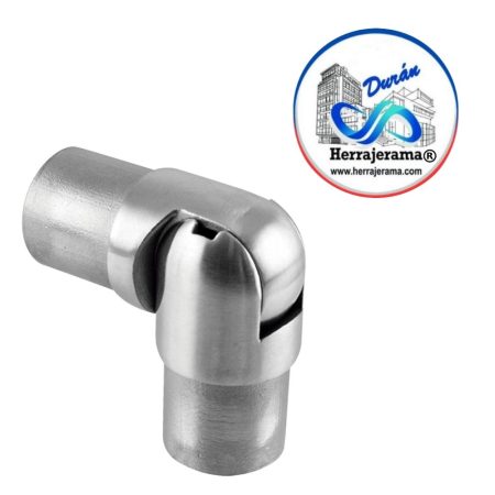 HERRALUM 1393006SA MINI RAILING CURVO CODO VERTICAL AJUSTABLE ACE INO