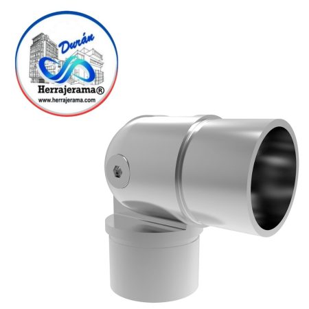 HERRALUM 1394007112SA BRND CODO AJUSTABLE A 0-90° SS304 TUBO 38.1mm