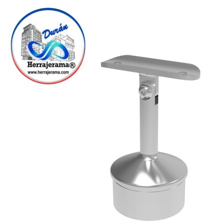 HERRALUM 1394008200SA BRND SOPORTE BASE MOVIL 75.0mm SS304 2" TUBO 50.8m