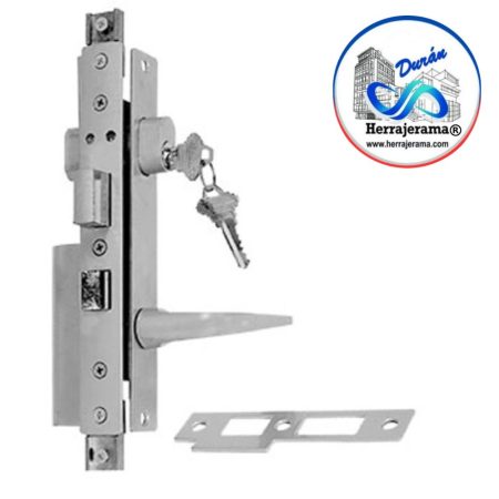 TECNOMX CHAPA JALADERA MANIJA PARA ALUMINIO. MX65176