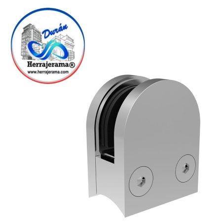 HERRALUM 1394031112SA BRND CONECTOR GRAPA BASE CURVA SS304 TUBO 38.1mm V