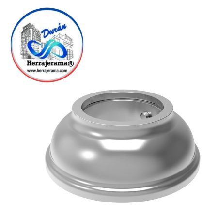 HERRALUM 1394035112SA BRND BASE CURVA CON TAPA SS304 PARA TUBO 38.1mm