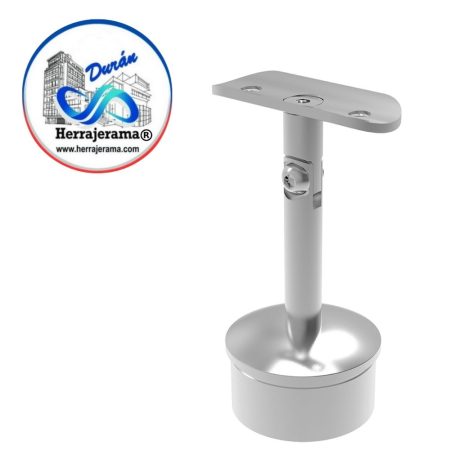 HERRALUM 1394077200SA BRND SOPORTE BASE MOVIL 80.0mm SS304 2" TUBO 50.8m