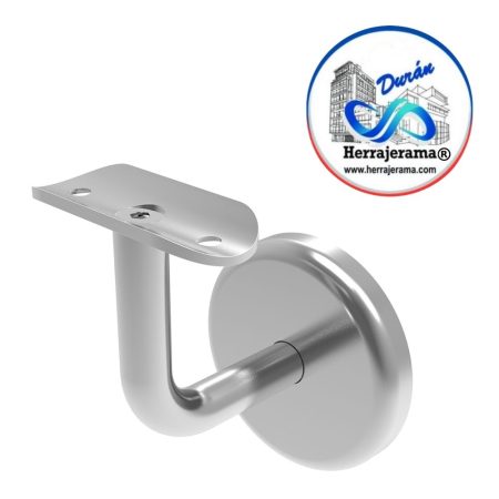 HERRALUM 1394081112SA BRND SOPORTE A MURO TAPA PLANA SS304 TUBO 38.1mm