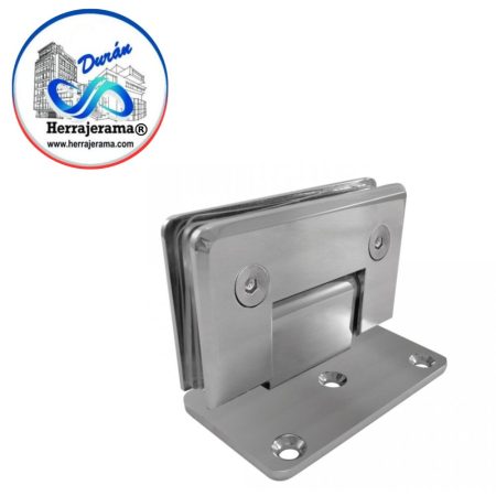 GALIER BISAGRA MURO-VIDRIO DESFASADA VIDRIO SATIN,MX65916