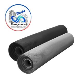 HERRALUM 1428120NE TELA P/46 FIBRA VIDRIO 10.0 MT X 1.20MT NEGRA