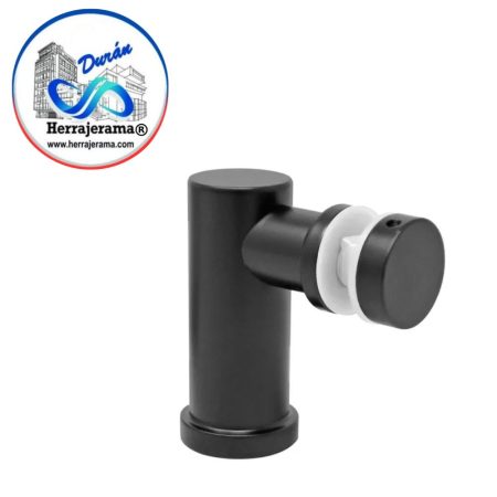 GALIER CONECTOR TIPO PIPETA, ACERO INOXIDABLE 201, NEGRO MATE MX67190