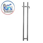 GALIER JALADERA CON CHAPA A PISO. PARA CRISTAL DE 10MM. MX65571