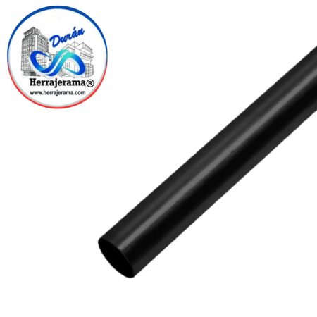 GALIER  TUBO DE 1" EN NEGRO MATE DE 2M DE LARGO MX67514