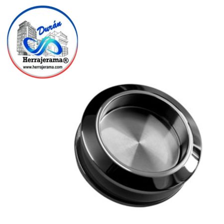 GALIER JALADERA REDONDA PARA CRISTAL DE 6-8MM. ACERO INOX 304 MX65570