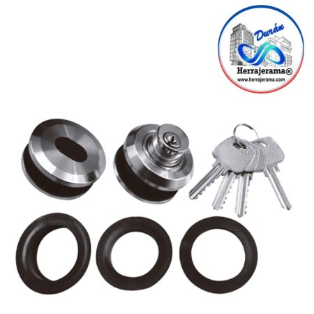 GALIER CHAPA PARA PUERTA CORREDIZA CRISTAL-CRISTAL,MX65162
