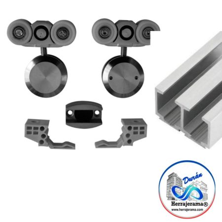 GALIER KIT DE HERRAJES GRL 6912B KT2 RIEL BRK915 DE 3M MX66989