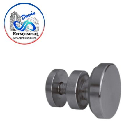 GALIER CONECTOR PARA TUBO RECTANGULAR A VIDRIO. CROMO ACE MX65771