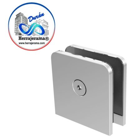 HERRALUM 1480000CO CONECTOR AC INOX 304 CUADRADO MURO-VID CROMO (nuev