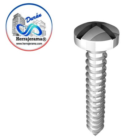HERRALUM 1608012CF PIJA GALVANIZADA PH 8X1/2 C/FIJADORA