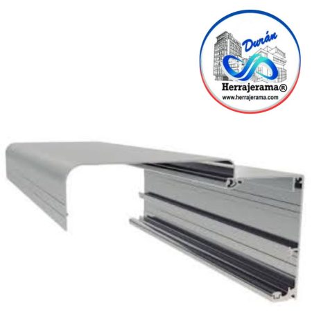 HERRALUM 1015032NA SISTEMA AUT HERRAMATIC PERFIL RIEL DE 5.10MT NATUR