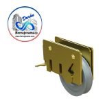 HERRALUM 2004112NI CARRETILLA P/VENTANA BAL 1 1/2 NYLON IMP