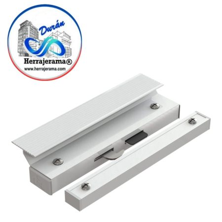 HERRALUM 2021018BL JALADERA ESTRIADA C/CHAPA INT 18CM BLANCA