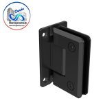 HERRALUM 1033180NE HERRAJE VIDRIO/MURO MOD 625 180 NEGRO
