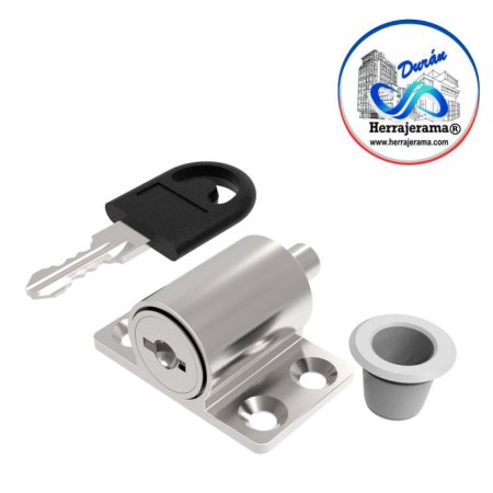 HERRALUM 1057001CR SEGURO PARA VENTANA ZICATELA CROMO