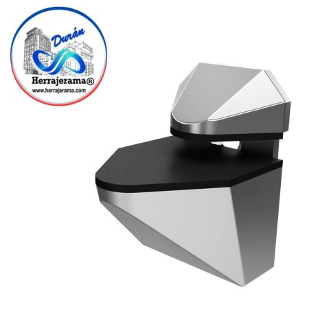 HERRALUM 1060000CO CLIPO P/VIDRIO 6-22MM ESPESOR CROMADO