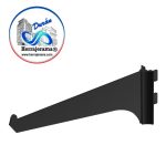 HERRALUM 2043025F4 MENSULA C/RESPALDO DE 25 CM E-400