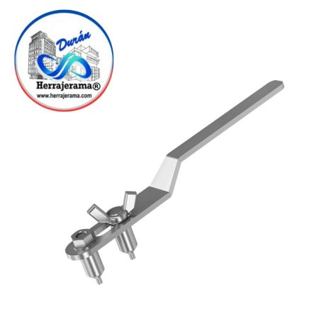 HERRALUM 10920000 ACC LLAVE AJUSTABLE PARA HERRAJES DE VIDRIO