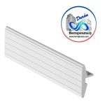 HERRALUM 2056000BL PLACA P/BARRA DE EMPUJE 50 CM BLANCA