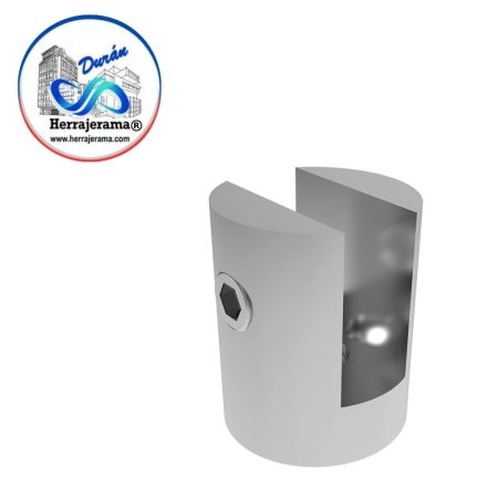 HERRALUM 1102000SA CONECTOR PARA VITRINA MURO-VID 8-10mm SATIN