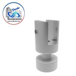 HERRALUM 1103000SA CONECTOR PARA VITRINA VID-VID 8-10 mm SATIN