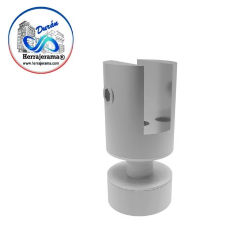 HERRALUM 1103000SA CONECTOR PARA VITRINA VID-VID 8-10 mm SATIN