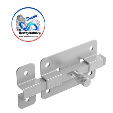 HERRALUM 2114000CO PASADOR P/PUERTA TIPO FAC CROMADO