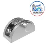 HERRALUM 1111001CO CONECTOR CURVO P/VID 6 MM C/T CROMO