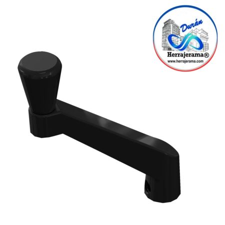 HERRALUM 1141400NE MANIVELA PARA OPERADOR DE BRAZO PROY 4" NEGRO