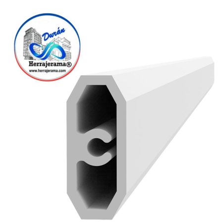 HERRALUM 2150120BL BARRA ALUMINIO P/ANTIPANICO 1.20 BLANCO