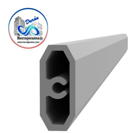 HERRALUM 2150120NA BARRA ALUMINIO P/ANTIPANICO 1.20 NAT