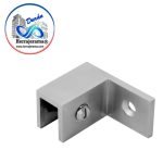HERRALUM 1147004SA CONECTOR ESCUADRA VID-MURO AC INOX 304 DER SATIN