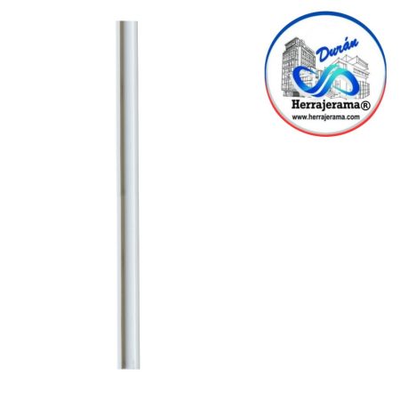 HERRALUM 1155003BL MM TUITO PERFIL DE PVC 2.50MT LARGO BLANCO