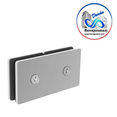 HERRALUM 1161180CO CONECTOR RECTO VID-VID 180° MOD 724 CROMO