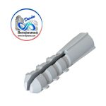 HERRALUM 2162000GR TAQUETE DE PLASTICO DE 1/4" GRIS (CJ100)