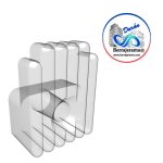 HERRALUM 2168003CR CARGADOR DE ESPEJO /MANO DE CHANGO 3 MM CR (100 PIEZAS)