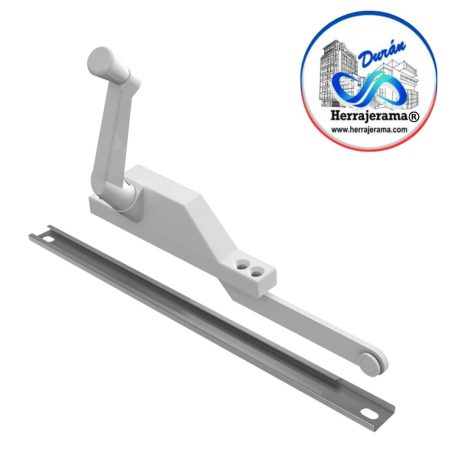 HERRALUM 11414IZNE OPERADOR DE BRAZO PROY 4" IZQ NEGRO ( INCLUYE MANIVELA)