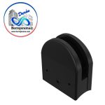 HERRALUM 1191000NE CONECTOR GRAPA CURVO BUCERIAS NEGRO