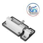 HERRRALUM 2175005BL PASADOR P/CANCEL DE BAÑO 5cm BLANCO